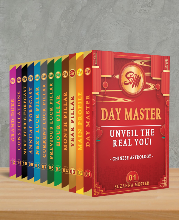Complete personal analysis - Everything you need to know about Bazi Chinese astrology - All e-books in a bundle