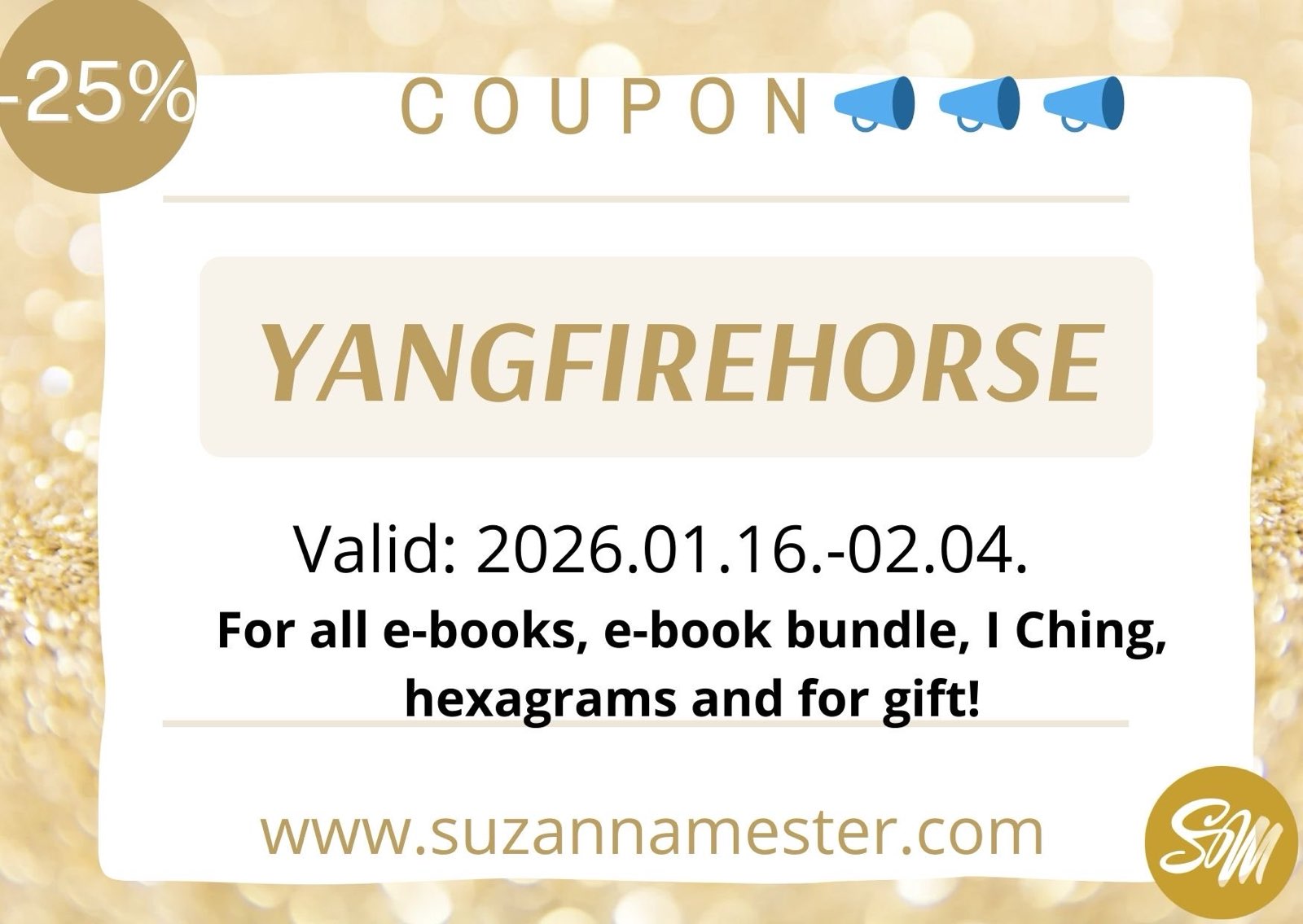 Chinese Astrology Discount Coupon