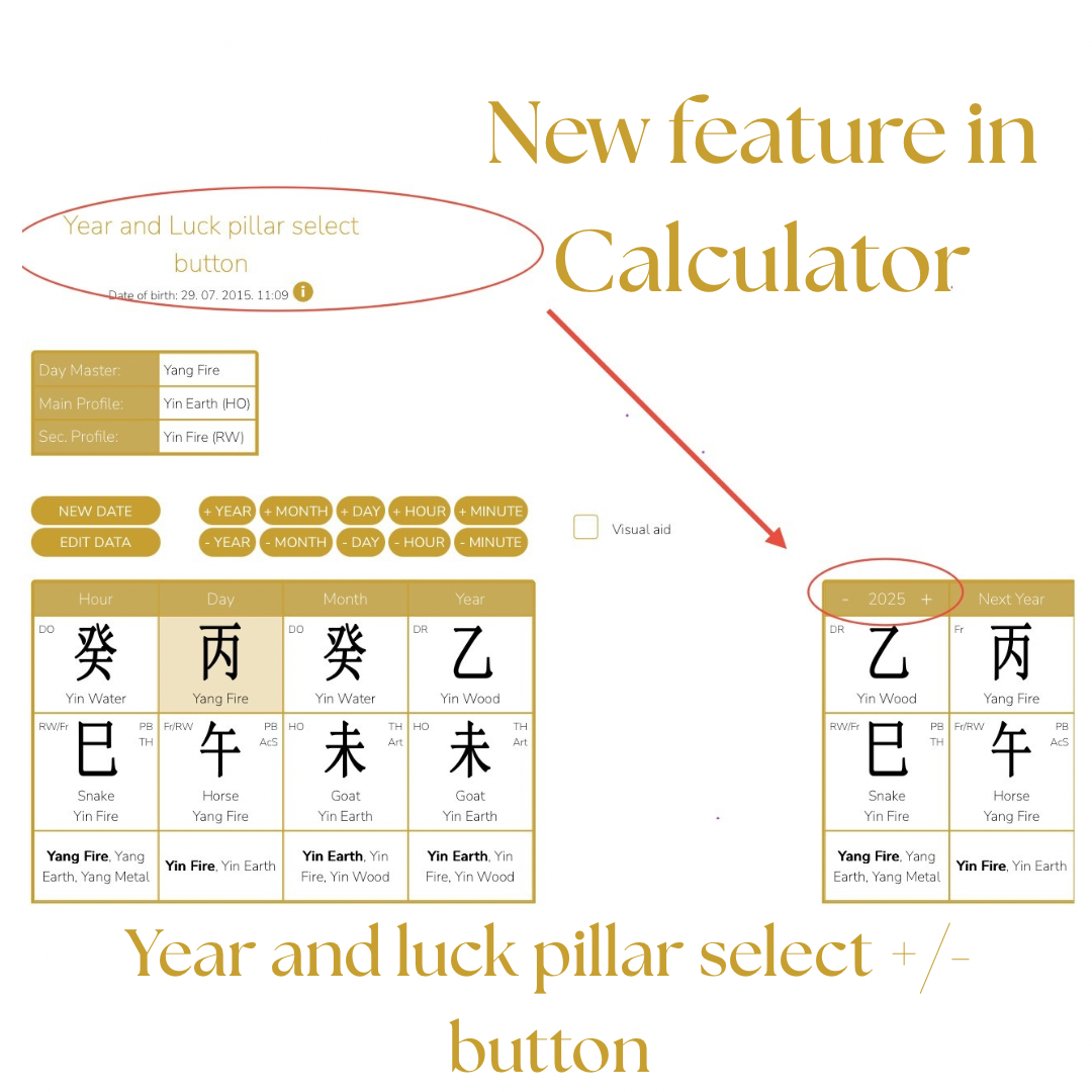 New feature released in Chinese Astrology Calculator!🎉